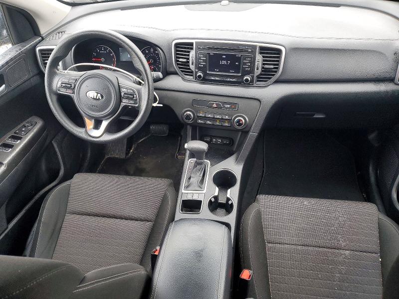2018 Kia Sportage VIN KNDPM3AC1J7475579 COPART salvage auction — HAIL, OH - CERT OF TITLE-SALVAGE, sold $3,300 on 2026-07-06 (photo 8)