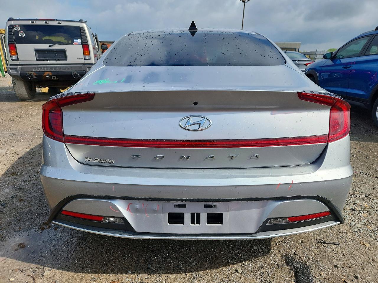 2021 Hyundai Sonata VIN 5NPEG4JA7MH086528 COPART salvage auction — Side, IN - CERT OF TITLE-SALVAGE TITLE, sold $2,900 on 2026-07-10 (photo 6)