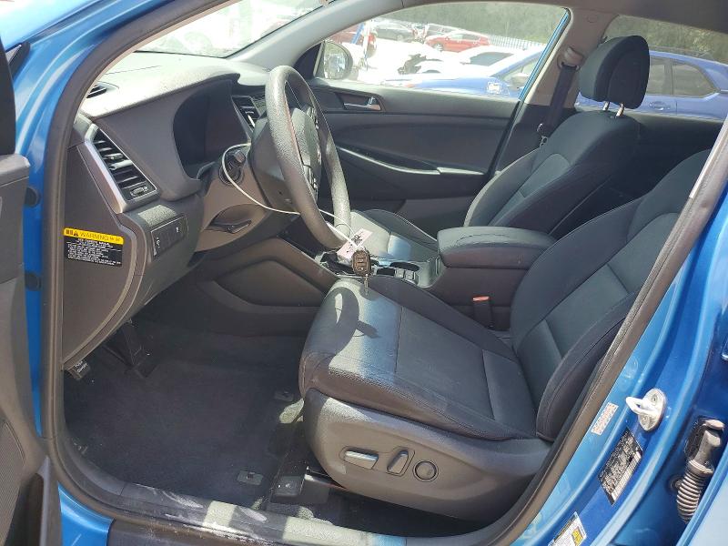 2016 Hyundai Tucson VIN KM8J33A22GU144001 COPART salvage auction — REAR END, Fl - Cert Of Title Slvg Rebuildable, sold $1,550 on 2026-07-14 (photo 7)