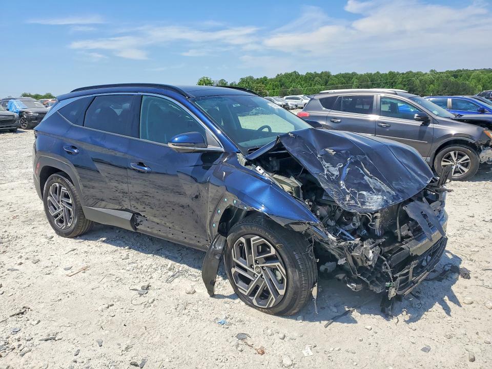 2025 Hyundai Tucson VIN KM8JEDD1XSU258159 COPART salvage auction — FRONT END, Ga - Cert Of Title-Salvage, sold $6,400 on 2026-07-06 (photo 4)