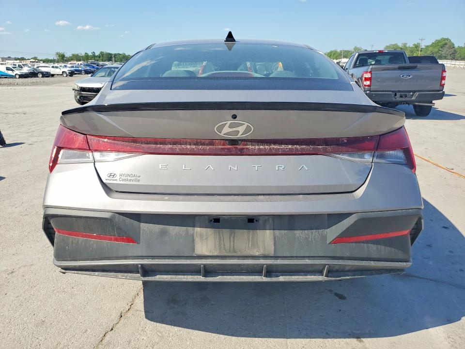 2025 Hyundai Elantra VIN KMHLM4DGXSU060858 COPART salvage auction — FRONT END, TN - SALVAGE CERTIFICATE, sold $5,100 on 2026-07-27 (photo 6)