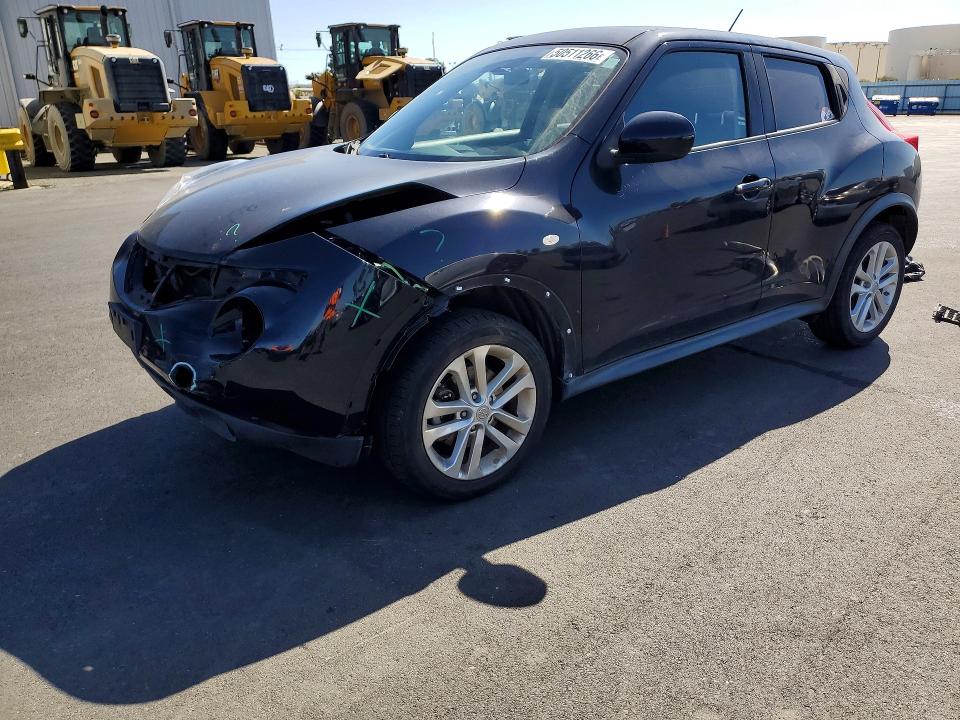 2012 Nissan Juke VIN JN8AF5MRXCT117147 COPART salvage auction — FRONT END, Salvage Title, sold $800 on 2026-07-13 (photo 1)