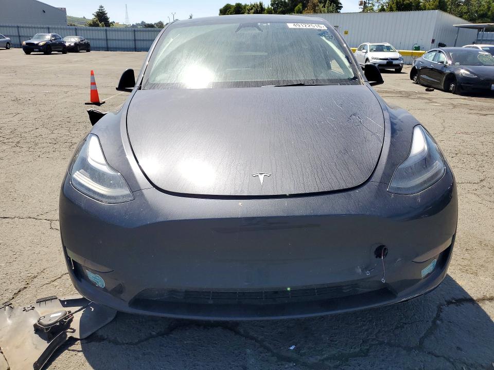 2024 Tesla Model y VIN 7SAYGAEE3RF081795 COPART salvage auction — SIDE, Ca - Salvage Certificate, sold $11,200 on 2026-07-10 (photo 5)