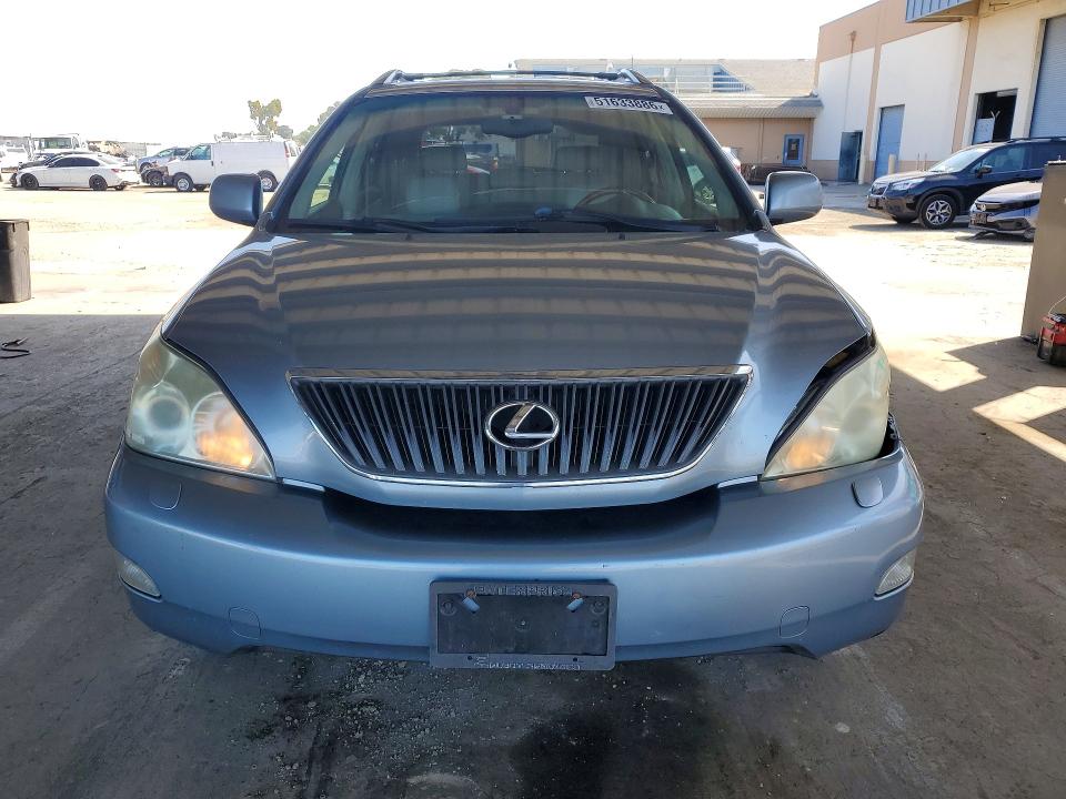 2005 Lexus Rx 330 VIN JTJHA31U650084316 COPART salvage auction — FRONT END, Ca - Salvage Certificate, sold $1,600 on 2026-07-02 (photo 5)