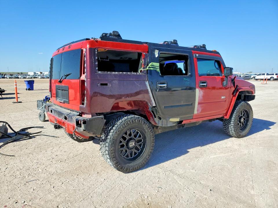 2007 Hummer H2 VIN 5GRGN23UX7H107755 COPART salvage auction — REAR END, Id - Salvage Certificate Of Title, sold $2,950 on 2026-07-08 (photo 3)