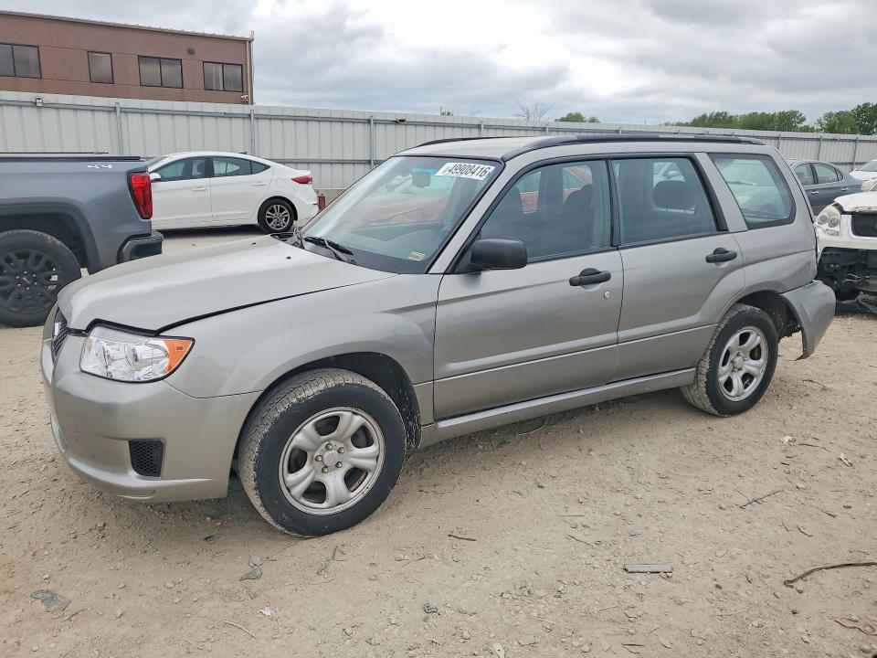 2007 Subaru Forester VIN JF1SG63617H742948 COPART salvage auction — FRONT END, Mo - Salvage Certificate Of Title, sold $875 on 2026-07-02 (photo 1)