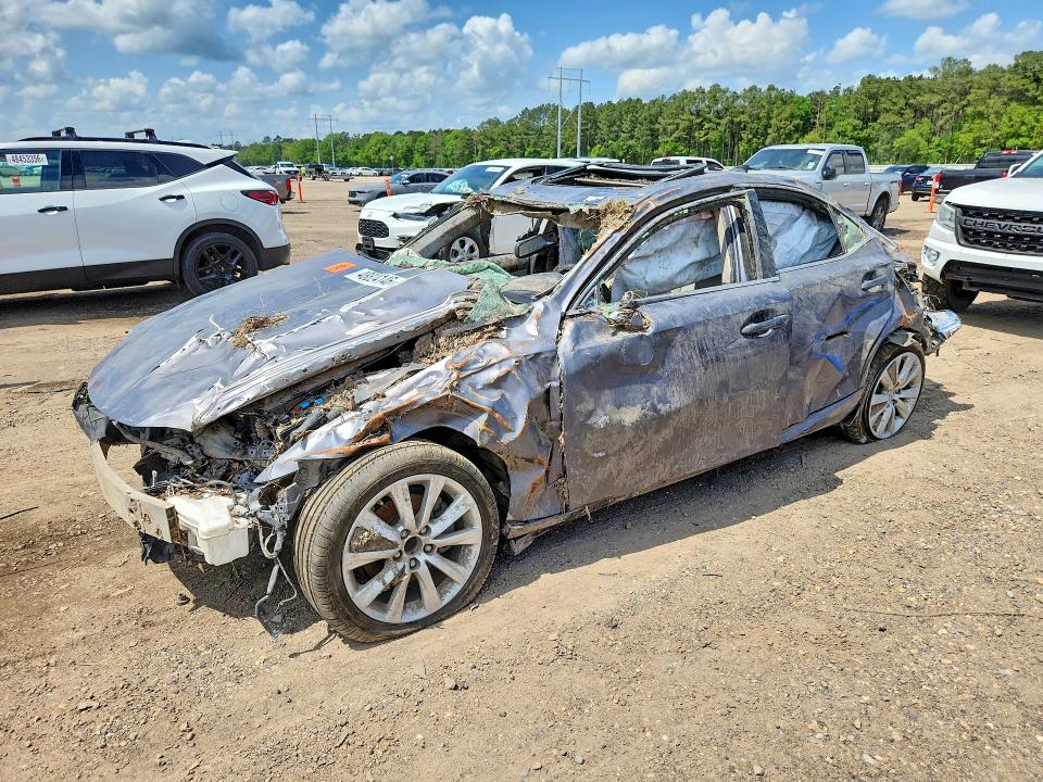 2015 Lexus Is VIN JTHBF1D26F5056415 COPART salvage auction — ROLLOVER, Id - Salvage Certificate Of Title, sold $300 on 2026-07-10 (photo 1)