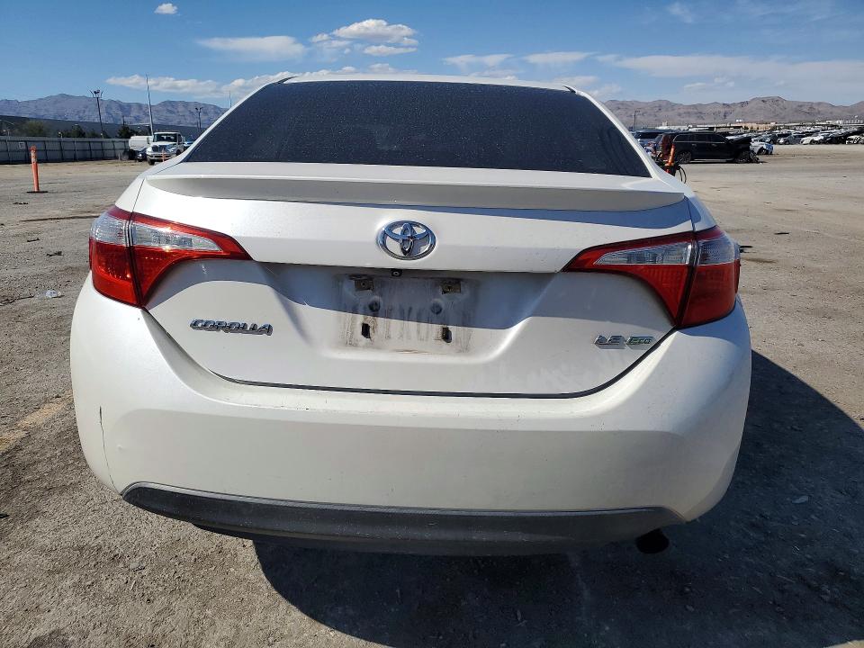 2014 Toyota Corolla VIN 5YFBPRHE2EP007960 COPART salvage auction — FRONT END, Nv - Salvage Title, sold $3,300 on 2026-07-07 (photo 6)