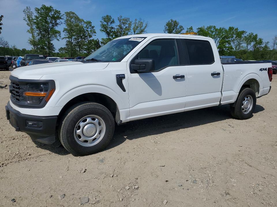 2024 Ford F-150 lightning VIN 1FTFW1L89RKE00852 COPART salvage auction — SIDE, Va - Certificate Of Title, sold $18,000 on 2026-07-09 (photo 1)