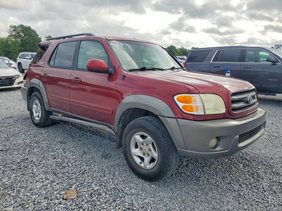 2003 Toyota Sequoia VIN 5TDZT34A63S192433 COPART salvage auction — REAR END, Tx - Salvage Vehicle Title, sold $875 on 2026-07-06 (photo 4)