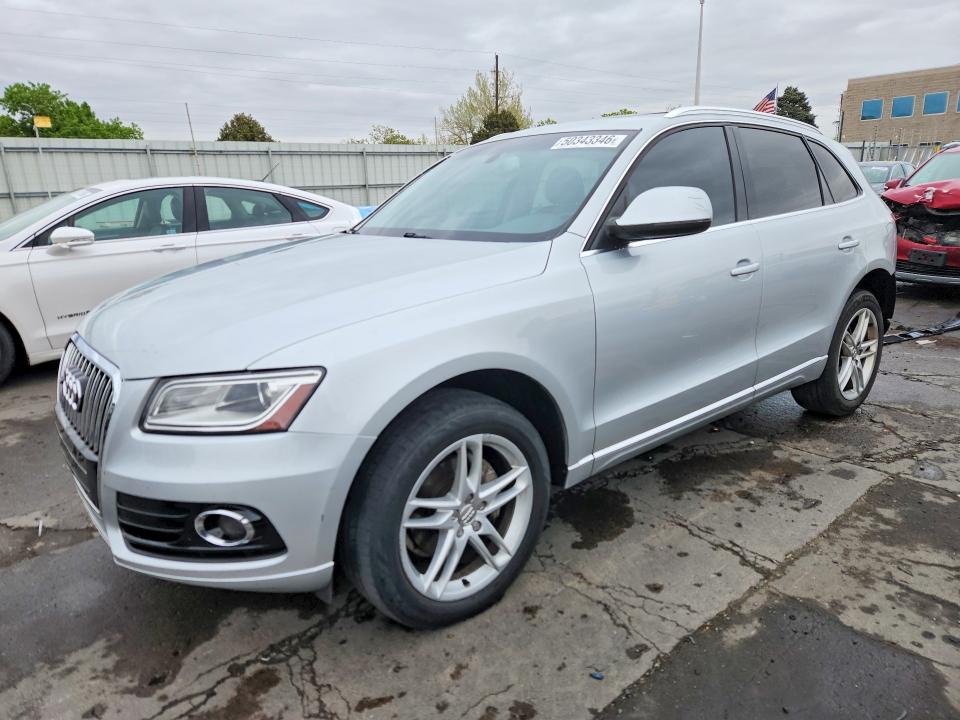 2014 Audi Q5 VIN WA1LFAFP1EA101484 COPART salvage auction — REAR END, Ga - Cert Of Title-Salvage, sold $1,300 on 2026-07-13 (photo 1)