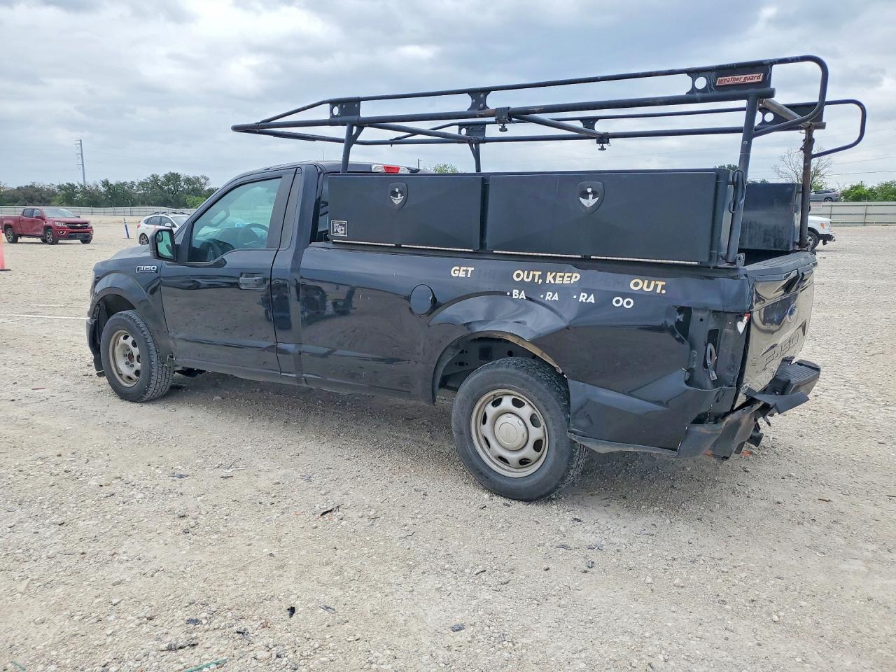 2020 Ford F-150 Lightning VIN 1FTMF1CB4LKD79791 COPART salvage auction — Rear End, TX - SALVAGE VEHICLE TITLE, sold $3,650 on 2026-07-09 (photo 2)