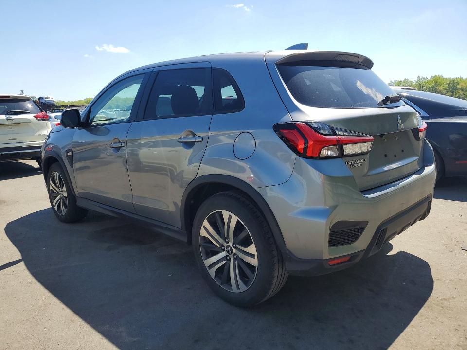 2021 Mitsubishi Outlander VIN JA4APUAU0MU007063 COPART salvage auction — SIDE, NJ - CERT OF TITLE-SALVAGE, sold $4,000 on 2026-07-02 (photo 2)