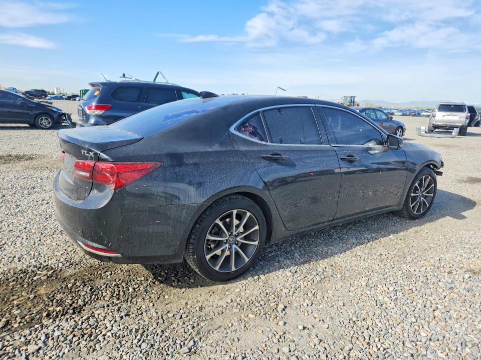 2015 Acura Tlx VIN 19UUB2F34FA025030 COPART salvage auction — FRONT END, Salvage Title, sold $2,850 on 2026-09-03 (photo 3)