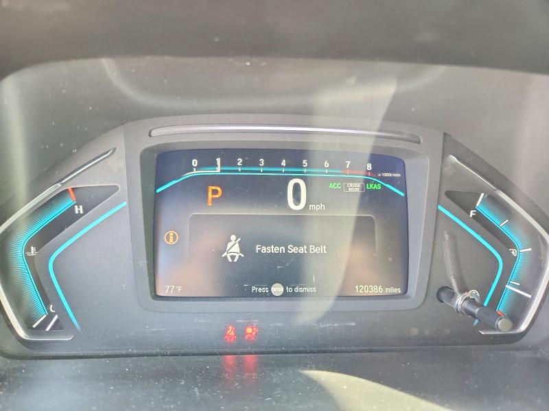 2018 Honda Odyssey VIN 5FNRL6H72JB092265 COPART salvage auction — SIDE, Tx - Certificate Of Title, sold $8,100 on 2026-07-02 (photo 9)