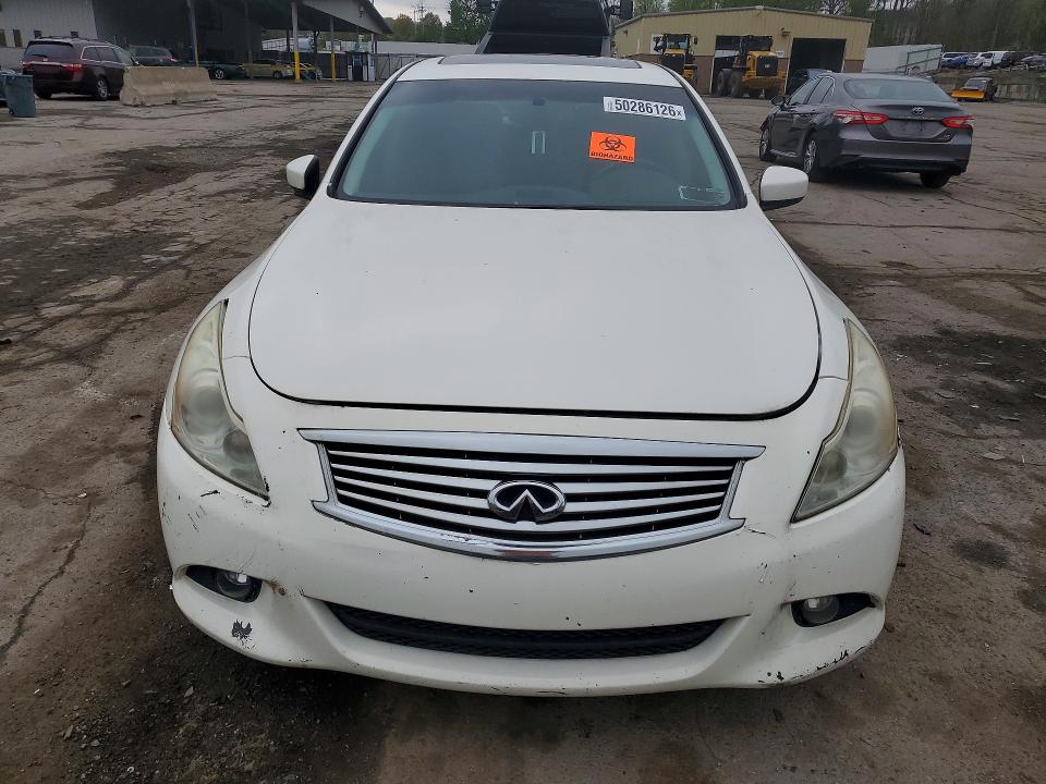 2013 Infiniti G VIN JN1CV6APXDM723045 COPART salvage auction — MINOR DENT/SCRATCHES, Salvage Title, sold $500 on 2026-07-16 (photo 5)