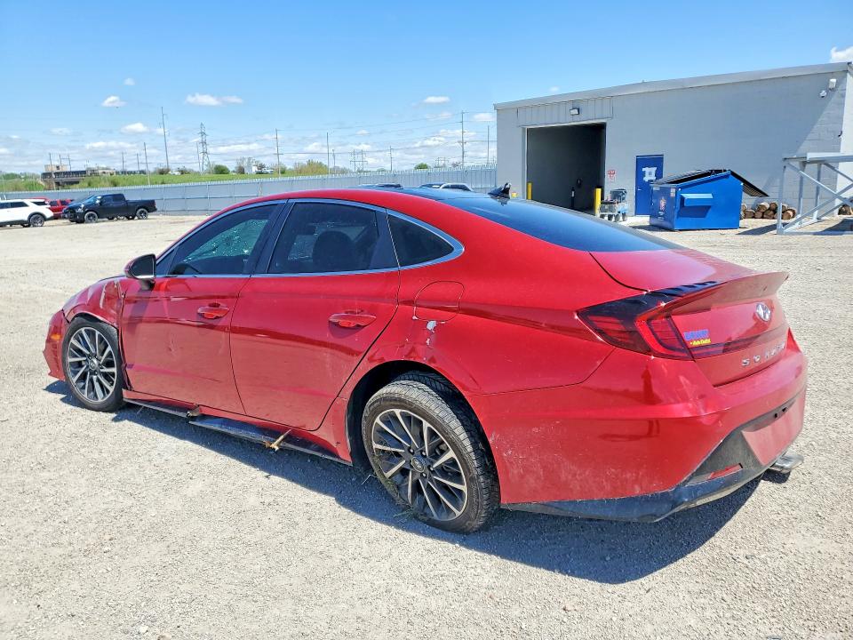 2020 Hyundai Sonata VIN 5NPEH4J28LH009736 COPART salvage auction — ROOF, Id - Salvage Certificate Of Title, sold $1,350 on 2026-07-08 (photo 2)