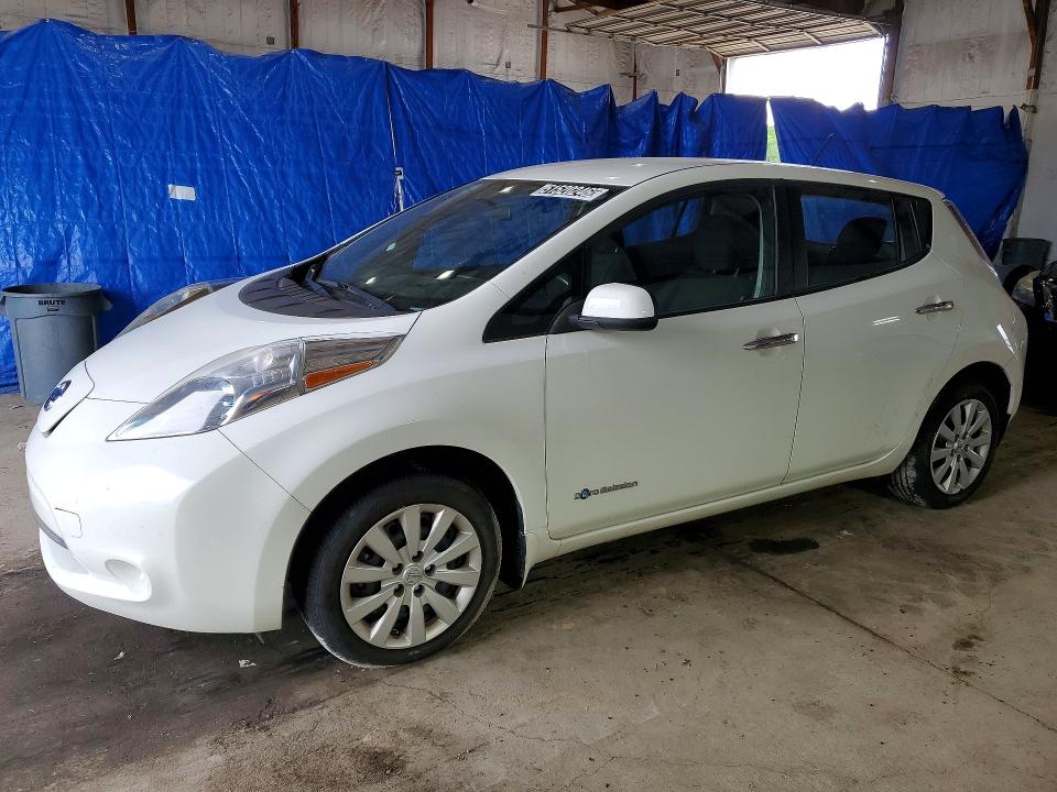 2013 Nissan Leaf VIN 1N4AZ0CP4DC413634 COPART salvage auction — NORMAL WEAR, Va - Certificate Of Title, sold $225 on 2026-07-02 (photo 1)