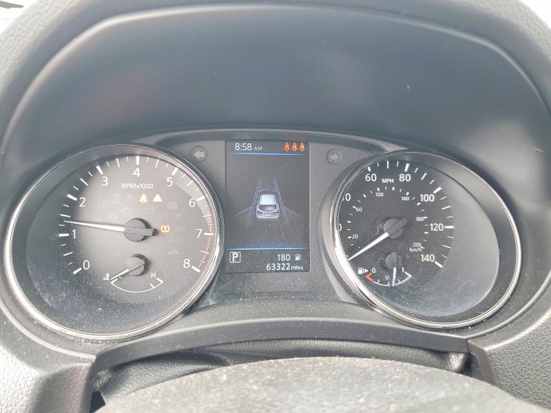 2021 Nissan Rogue VIN JN1BJ1BW3MW672671 COPART salvage auction — HAIL, Salvage Title, sold $6,800 on 2026-07-13 (photo 9)