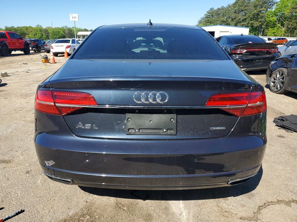2017 Audi A8 VIN WAU44AFD0HN017897 COPART salvage auction — FRONT END, Ga - Cert Of Title-Salvage, sold $5,600 on 2026-07-10 (photo 6)