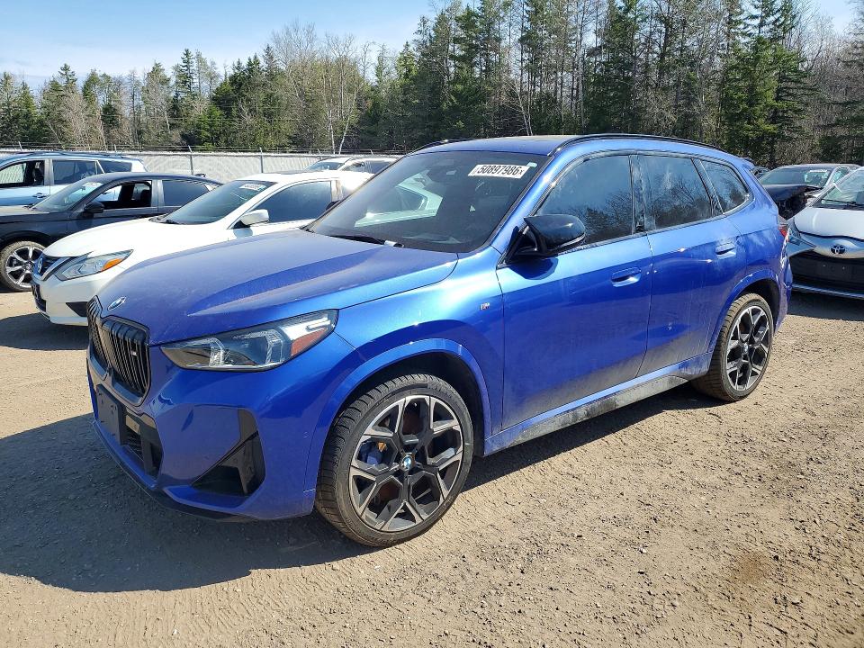2025 BMW X1 VIN WBX13EF00S5092252 COPART salvage auction — MINOR DENT/SCRATCHES, Salvage Title, sold $24,750 on 2026-07-14 (photo 1)
