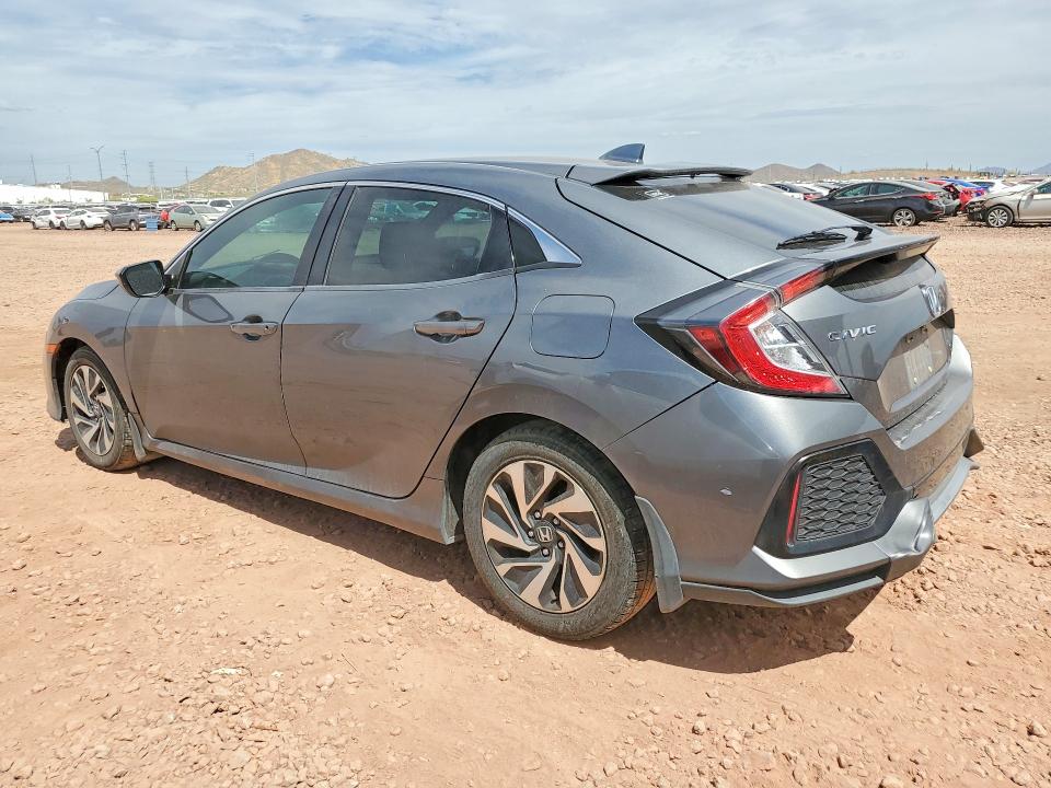2017 Honda VIN SHHFK7H21HU228250 COPART salvage auction — REAR END, Az - Certificate Of Title, sold $1,500 on 2026-07-28 (photo 2)