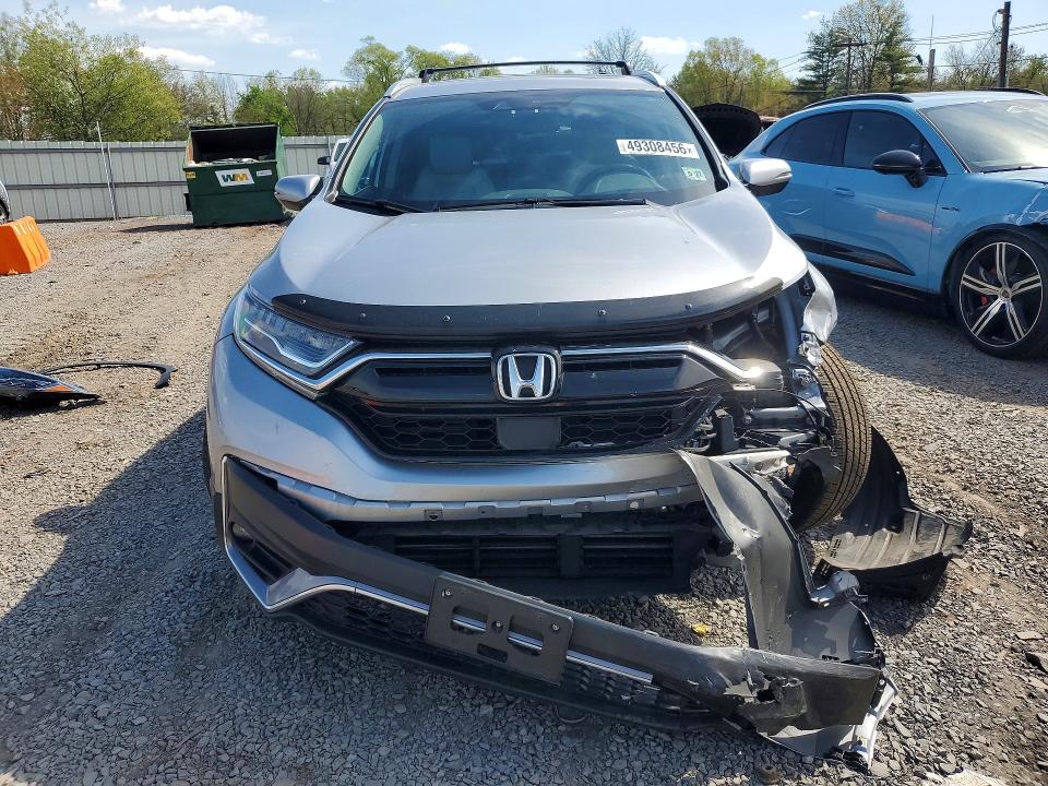 2022 Honda Cr-v VIN 7FARW2H98NE011393 COPART salvage auction — FRONT END, NJ - CERT OF TITLE-SALVAGE, sold $10,800 on 2026-07-31 (photo 5)