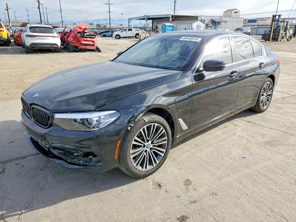 2019 BMW 5 series VIN WBAJA9C52KB399446 COPART salvage auction — FRONT END, Ca - Salvage Certificate, sold $10,800 on 2026-07-29 (photo 1)