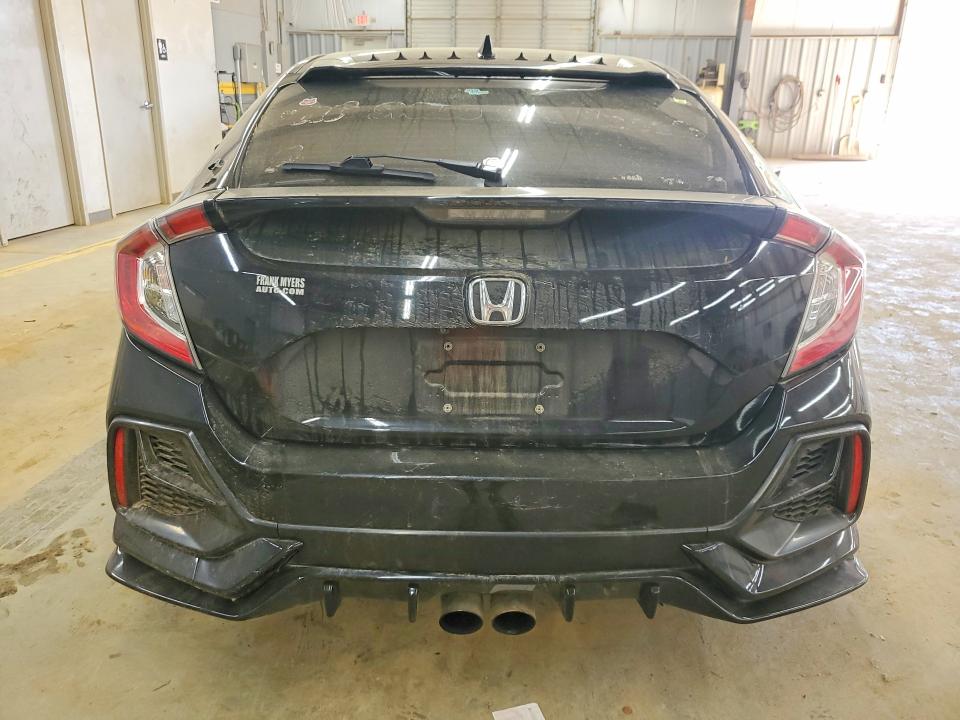2021 Honda Civic VIN SHHFK7H92MU200920 COPART salvage auction — INTERIOR BURN, Nc - Salvage Certificate Of Title, sold $5,100 on 2026-07-08 (photo 6)