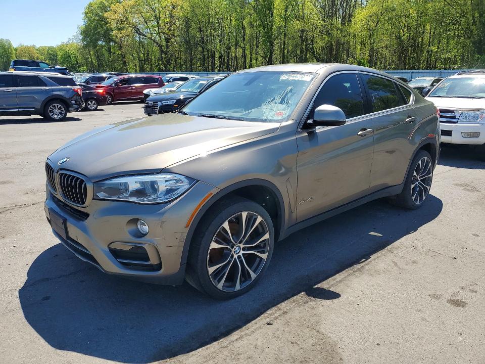 2017 BMW X6 VIN 5UXKU2C33H0U28914 COPART salvage auction — NORMAL WEAR, Va - Certificate Of Title, sold $8,900 on 2026-07-30 (photo 1)