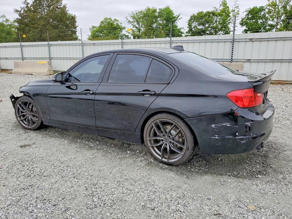 2014 BMW 3er VIN WBA3A5G54ENP29022 COPART salvage auction — FRONT END, Sc - Cert Of Title-Salvage, sold $1,700 on 2026-07-27 (photo 2)