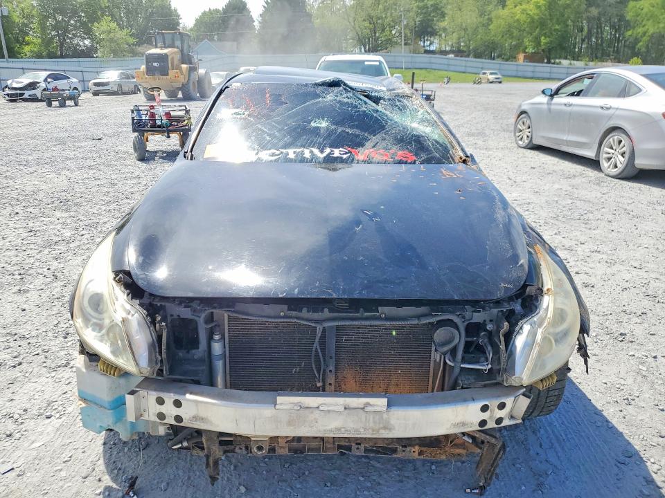 2013 Infiniti G VIN JN1CV6AP9DM721173 COPART salvage auction — ROLLOVER, Nc - Salvage Certificate Of Title, sold $350 on 2026-07-08 (photo 5)