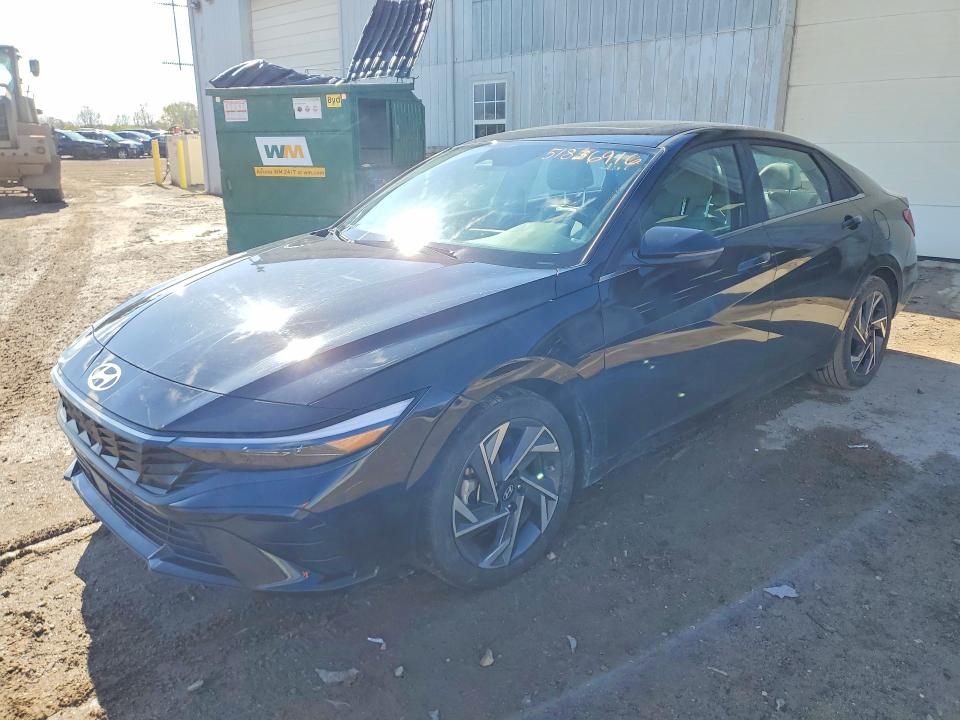 2024 Hyundai Elantra VIN KMHLP4DG5RU778044 COPART salvage auction — SIDE, Id - Salvage Certificate Of Title, sold $4,300 on 2026-07-22 (photo 1)