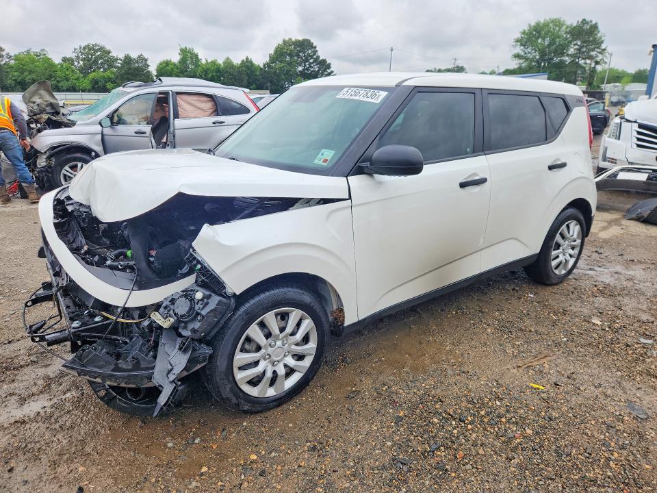 2020 Kia VIN KNDJ22AU9L7017841 COPART salvage auction — FRONT END, La - Cert Of Title-Salvage, sold $500 on 2026-07-23 (photo 1)