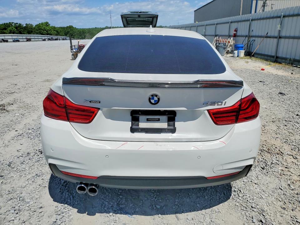 2018 BMW 4er VIN WBA4J3C53JBG90534 COPART salvage auction — FRONT END, Nc - Salvage Certificate Of Title, sold $9,400 on 2026-07-08 (photo 6)