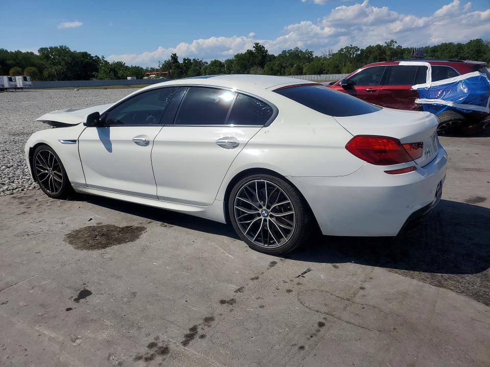 2015 BMW 6 series VIN WBA6B4C55FD760829 COPART salvage auction — FRONT END, Fl - Electronic Cert Of Title, sold $15 on 2026-07-27 (photo 2)