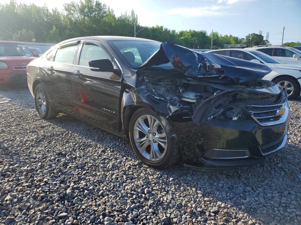 2014 Chevrolet Impala VIN 2G1125S37E9307738 COPART salvage auction — FRONT END, Tn - Salvage Certificate, sold $1,450 on 2026-07-02 (photo 4)