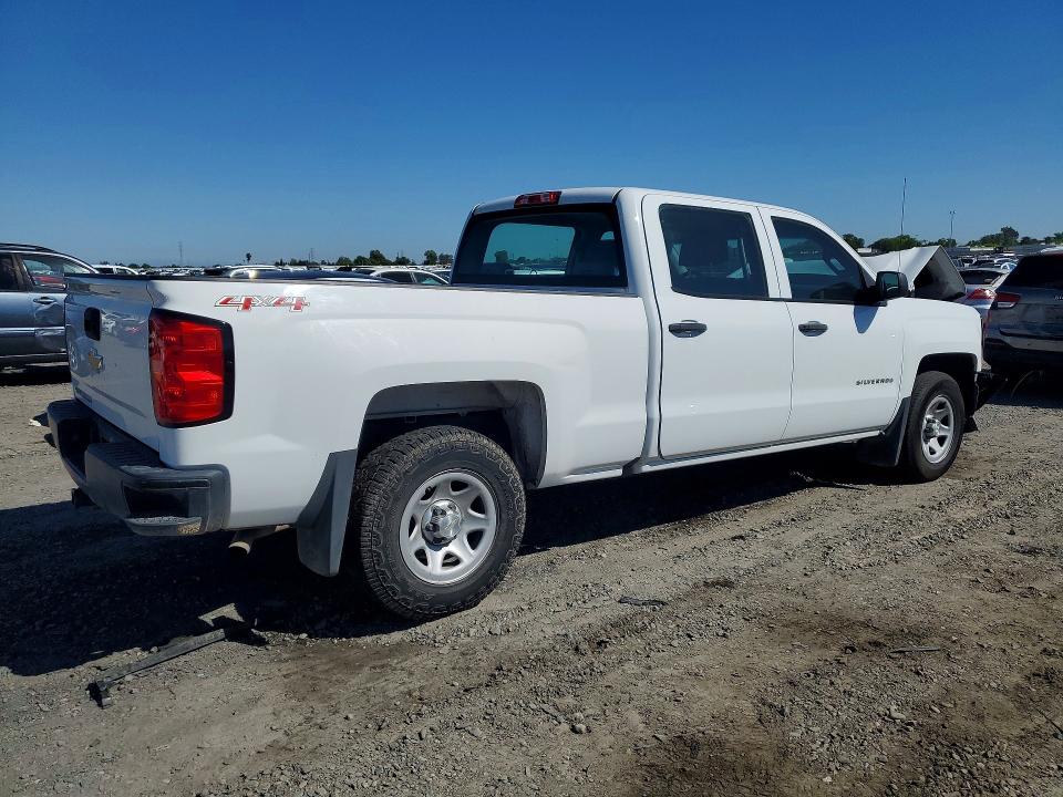 2017 Chevrolet Silverado VIN 1GCUKNEC5HF104052 COPART salvage auction — FRONT END, Ca - Salvage Certificate, sold $3,600 on 2026-07-02 (photo 3)