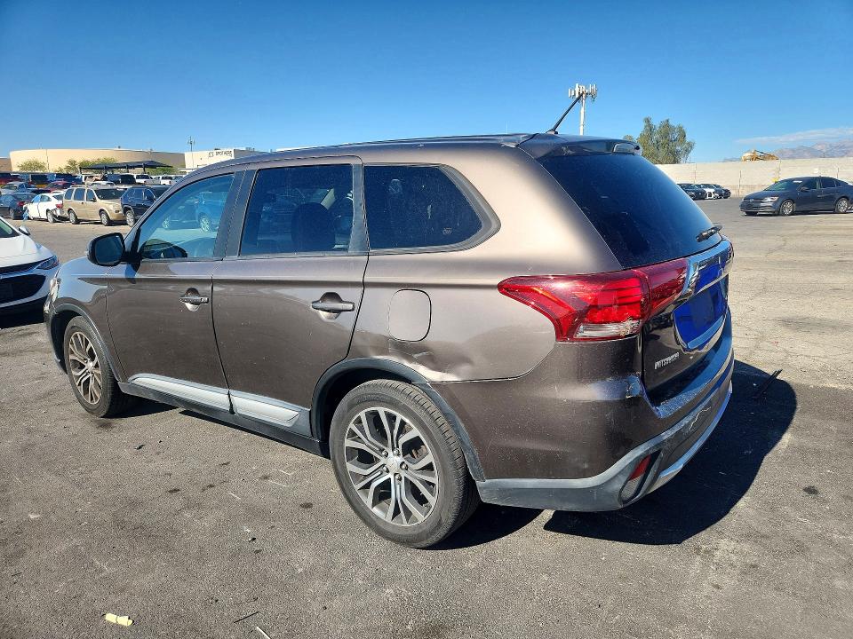 2016 Mitsubishi Outlander VIN JA4AD3A37GZ019941 COPART salvage auction — REAR END, Mt - Certificate Of Title, sold $2,500 on 2026-07-20 (photo 2)
