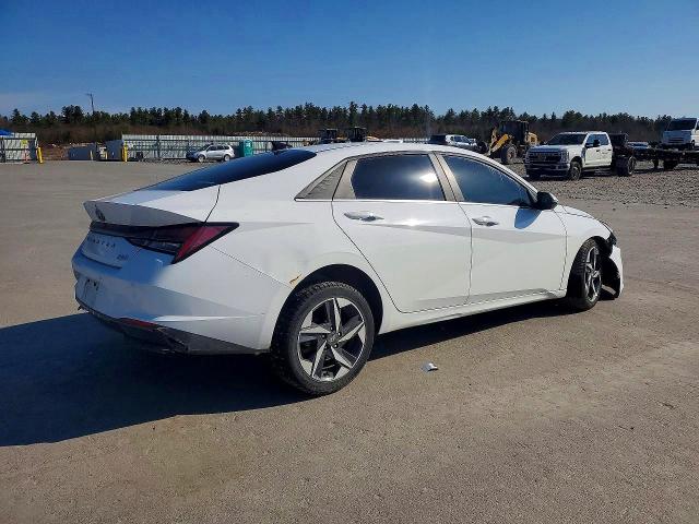 2021 Hyundai Elantra VIN KMHLN4AJXMU007576 COPART salvage auction — FRONT END, Me - Cert Of Title-Salvage Collisio, sold $3,700 on 2026-07-06 (photo 3)
