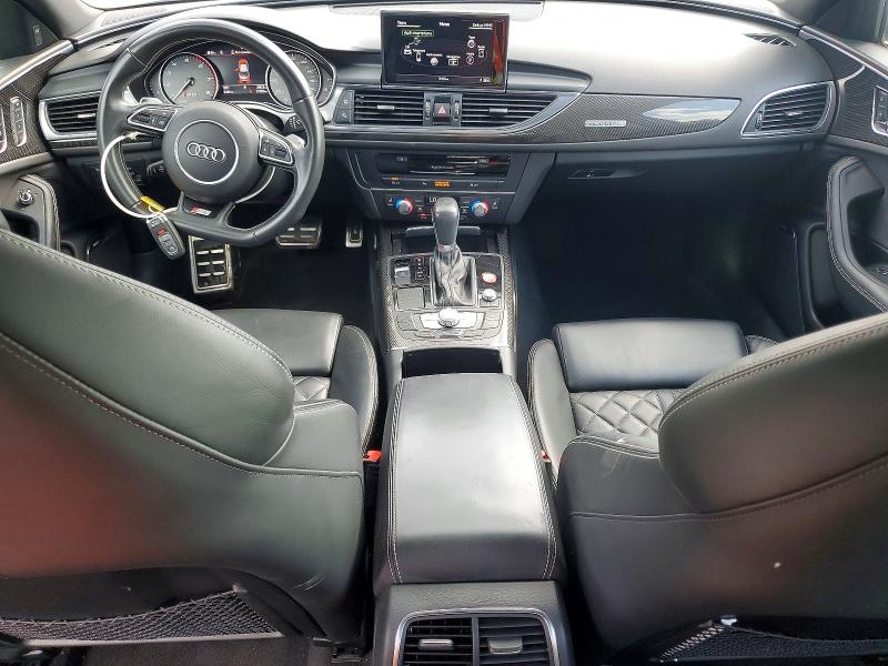 2018 Audi S6 VIN WAUFFAFC6JN026765 COPART salvage auction — REAR END, Salvage Title, sold $8,200 on 2026-07-23 (photo 8)
