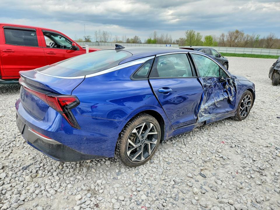 2025 Kia K5 VIN KNAG34J76S5386063 COPART salvage auction — SIDE, MI - SCRAP CERTIFICATE OF TITLE, sold $6,200 on 2026-07-02 (photo 3)