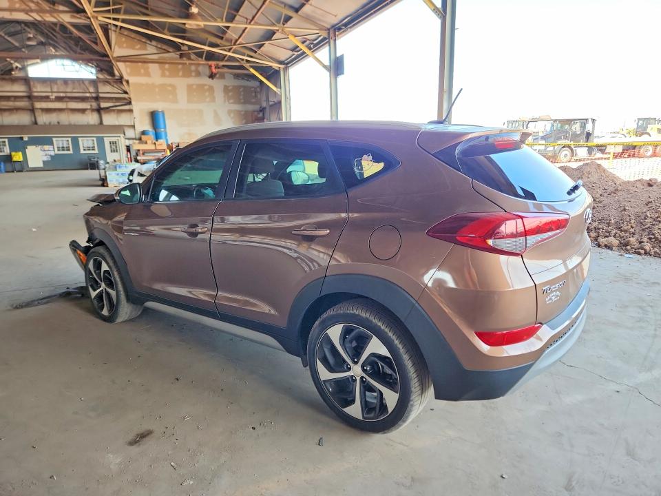 2017 Hyundai Tucson VIN KM8J33A28HU460245 COPART salvage auction — FRONT END, Az - Cert Of Title - Salvage, sold $2,500 on 2026-07-13 (photo 2)