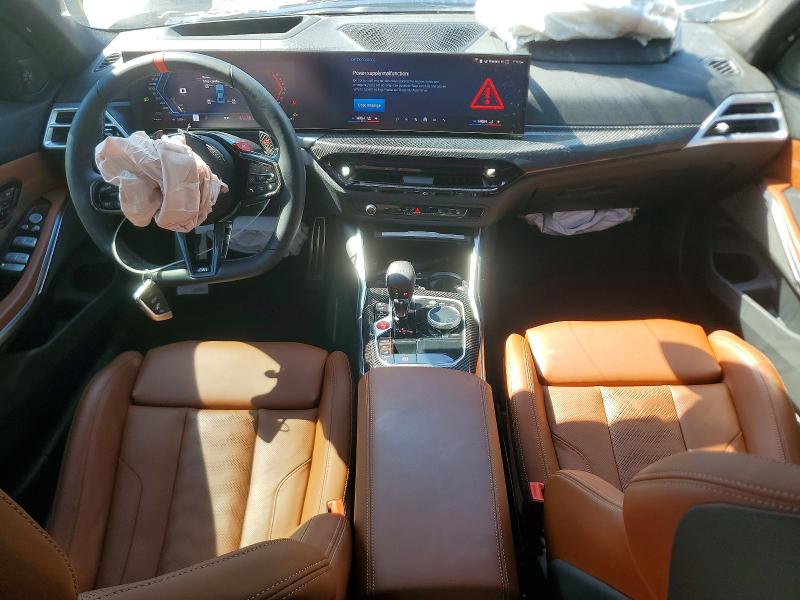 2025 BMW M3 VIN WBS33HJ02SFU15654 COPART salvage auction — FRONT END, Salvage Title, sold $17,900 on 2026-08-27 (photo 8)