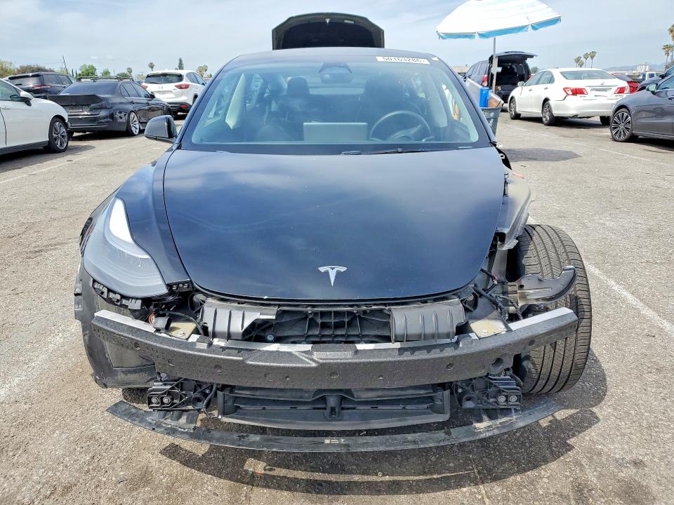 2023 Tesla Model 3 VIN 5YJ3E1EA7PF706481 COPART salvage auction — FRONT END, Ca - Salvage Certificate, sold $8,600 on 2026-07-02 (photo 5)