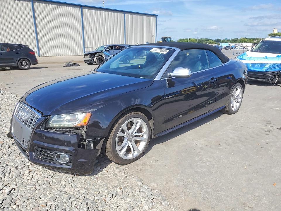 2011 Audi S5 VIN WAUCGAFHXBN014759 COPART salvage auction — FRONT END, Fl - Certificate Of Title (P), sold $2,850 on 2026-07-02 (photo 1)