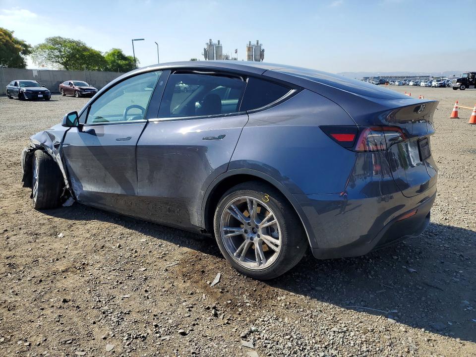 2023 Tesla VIN 7SAYGAEE4PF965449 COPART salvage auction — FRONT END, Ca - Salvage Certificate, sold $7,000 on 2026-07-24 (photo 2)