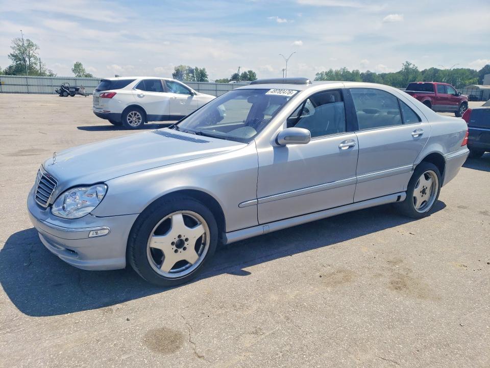 2001 Mercedes-benz S class VIN WDBNG73J51A202955 COPART salvage auction — FRONT END, NJ - DEALER ONLY CLEAN TITLE, sold $325 on 2026-07-21 (photo 1)