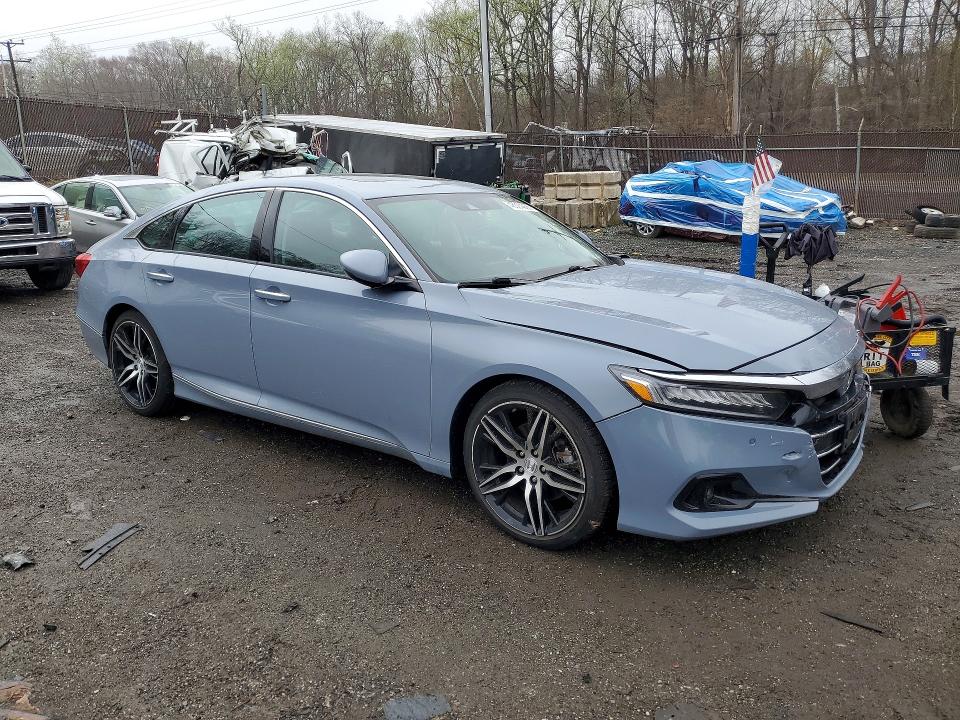 2022 Honda Accord VIN 1HGCV2F96NA013113 COPART salvage auction — FRONT END, Md - Cert Of Salvage > 75% Damage, sold $8,400 on 2026-07-30 (photo 4)