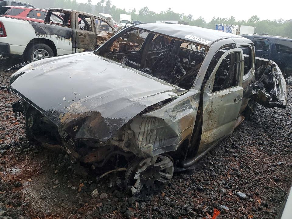 2019 Toyota Tacoma VIN 5TFAX5GNXKX151646 COPART salvage auction — BURN, TX - NONREPAIRABLE TITLE, sold $25 on 2026-07-27 (photo 1)